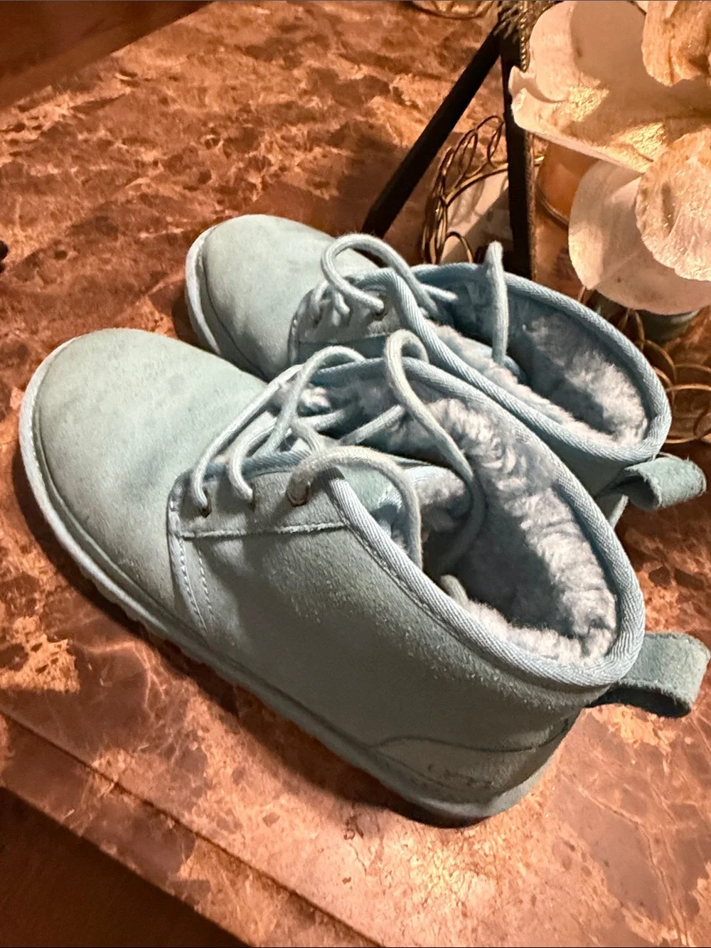 UGG Men’s Chukka Boot - Aqua Blue Suede